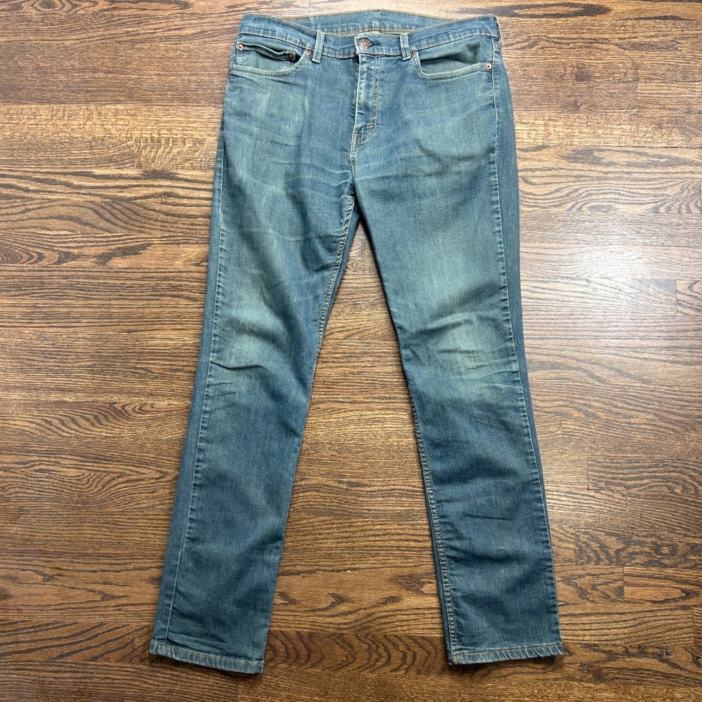 Levis 511 Slim Fit Jeans Mens 34x32 Blue Denim Medium Wash